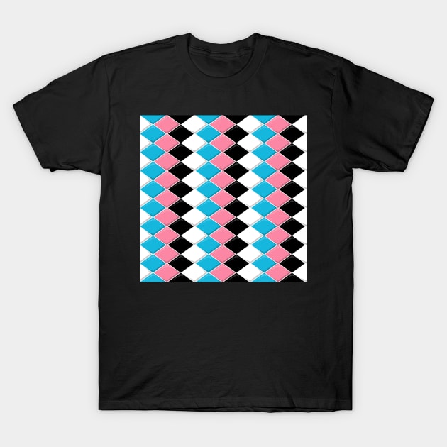 Rock-a-Billy Diamonds T-Shirt by implexity